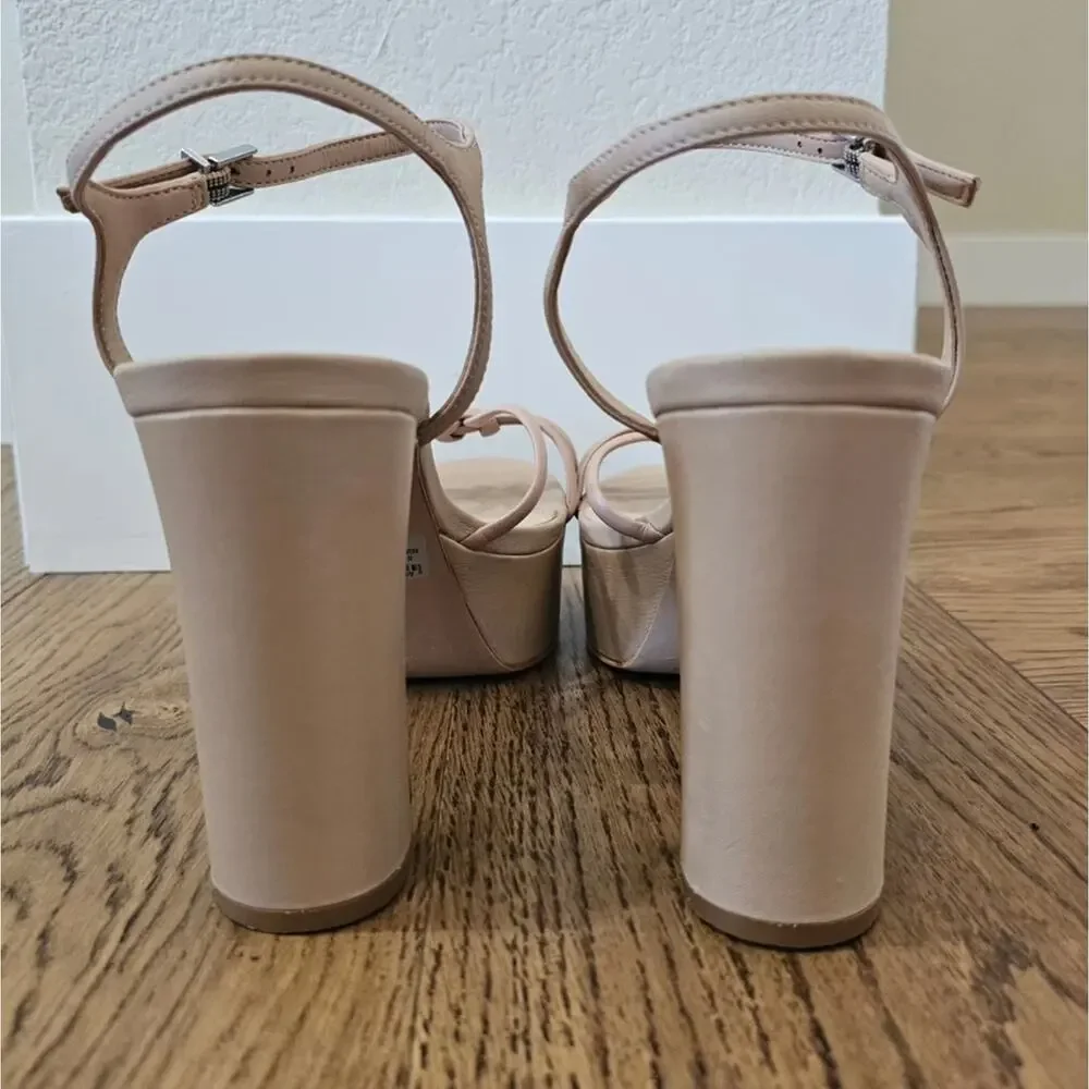 NEW Schutz Kelsie Platform in Nude